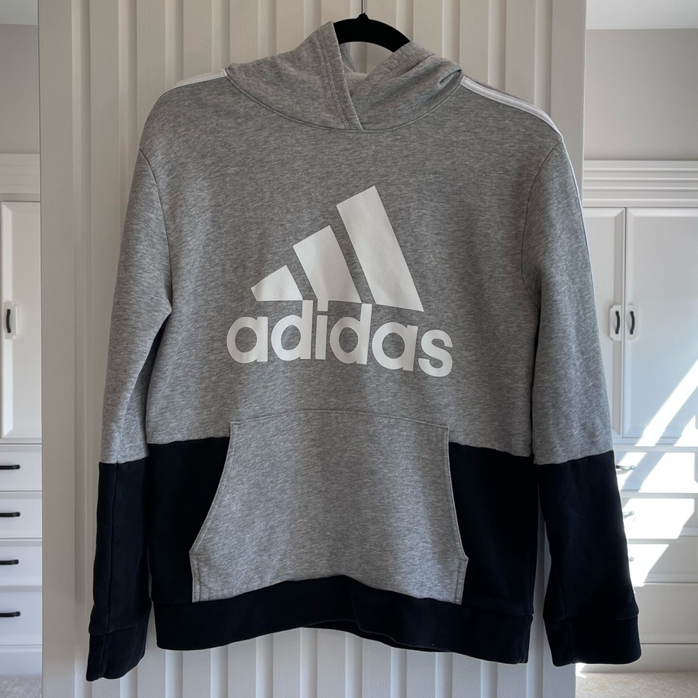 Adidas Youth Fleece Lined Hoodie